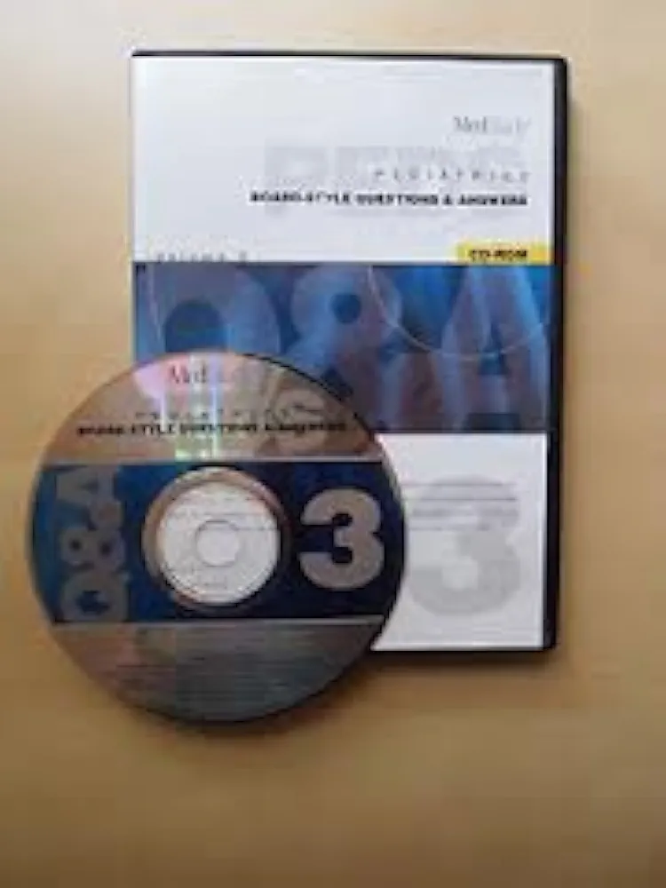 Pediatrics Medstudy Question and Answers CD vol. 3 : Musical Instruments