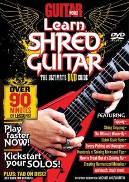 Guitar World - Learn Shred Guitar: The Ultimate DVD Guide, DVD : Batio, Michael Angelo: Movies & TV