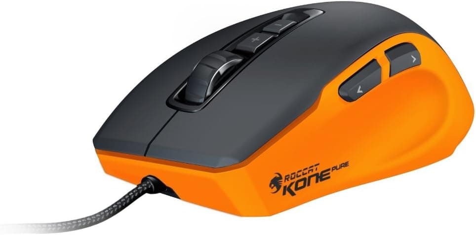 ROCCAT KONE Pure Core Performance Gaming Mouse, Inferno Orange