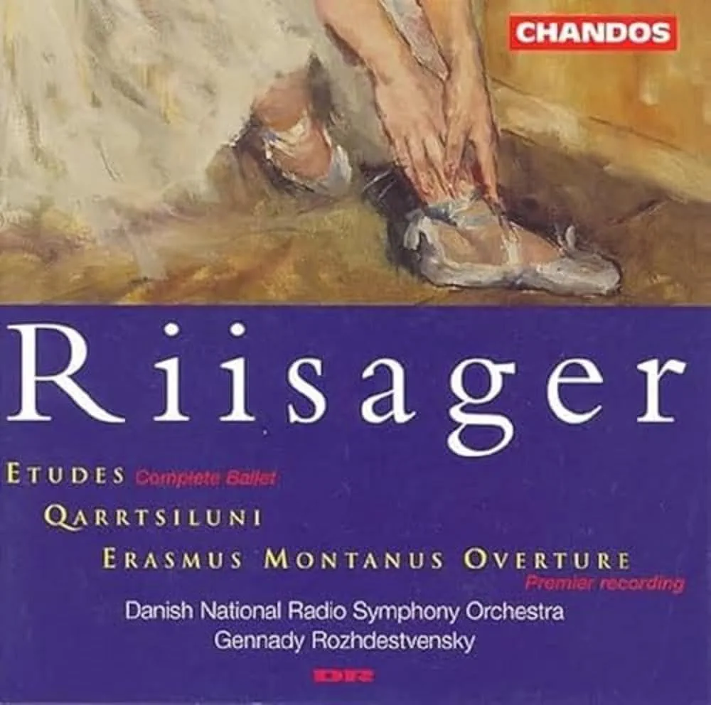 Knudåge Riisager, Gennady Rozhdestvensky, Danish National Radio Symphony Orchestra - Riisager: Etudes / Qarrtsiluni / Erasmus Montanus Overture - Amazon.com Music