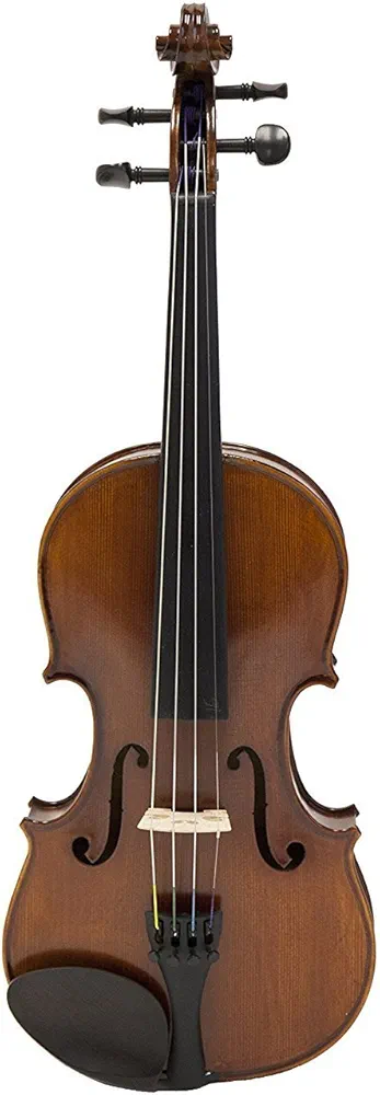 Full Size 4/4 Handmade Stradivari Copy German Style Violin Fiddle Case Bow Set : Musical Instruments