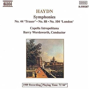 F. J. Haydn: Symphonies 44, 88 & 104