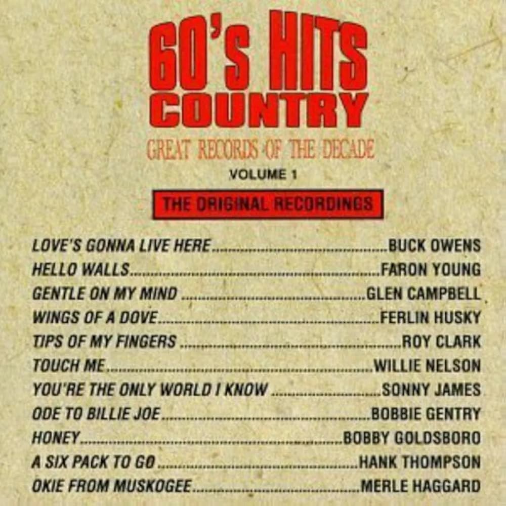 60's Country Hits 1 / Various: CDs & Vinyl