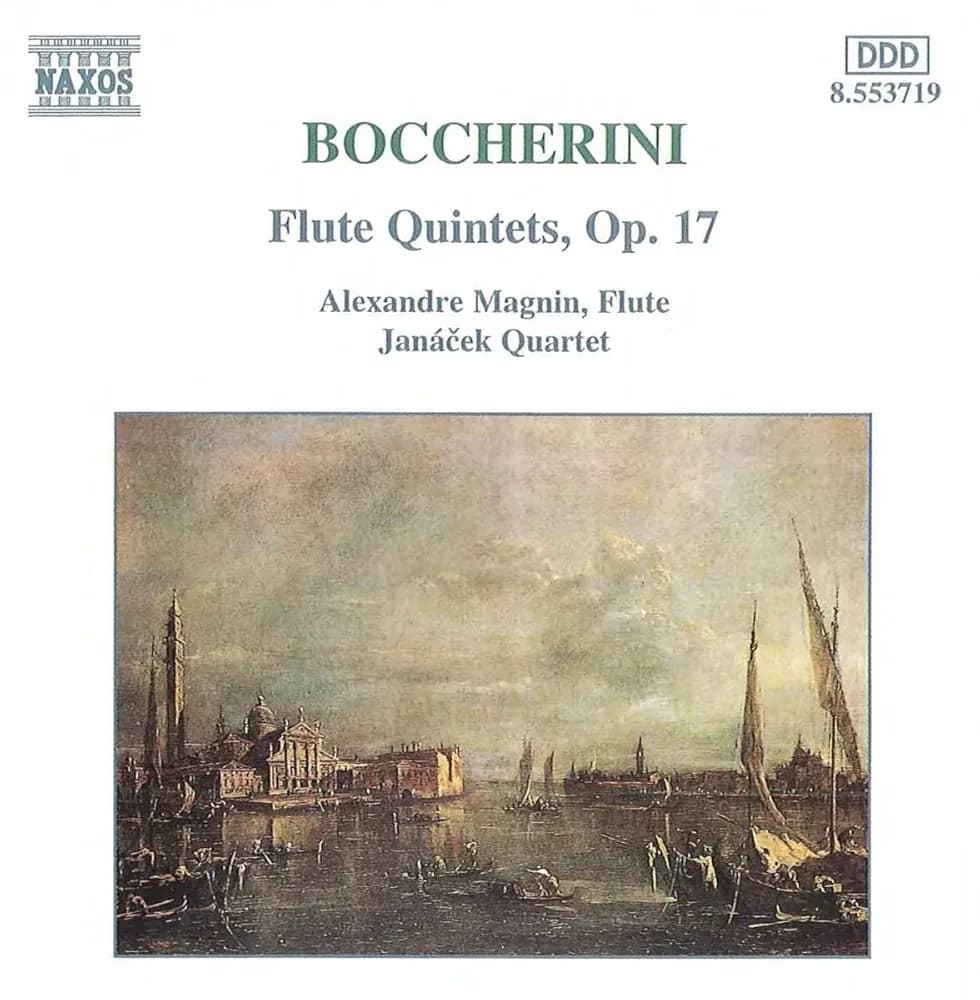Boccherini: Flute Quintets: CDs & Vinyl