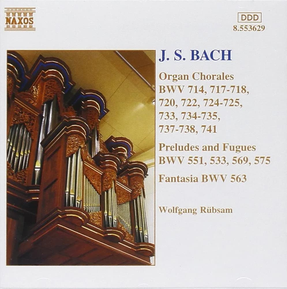Organ Chorales Preludes & Fugues: CDs & Vinyl
