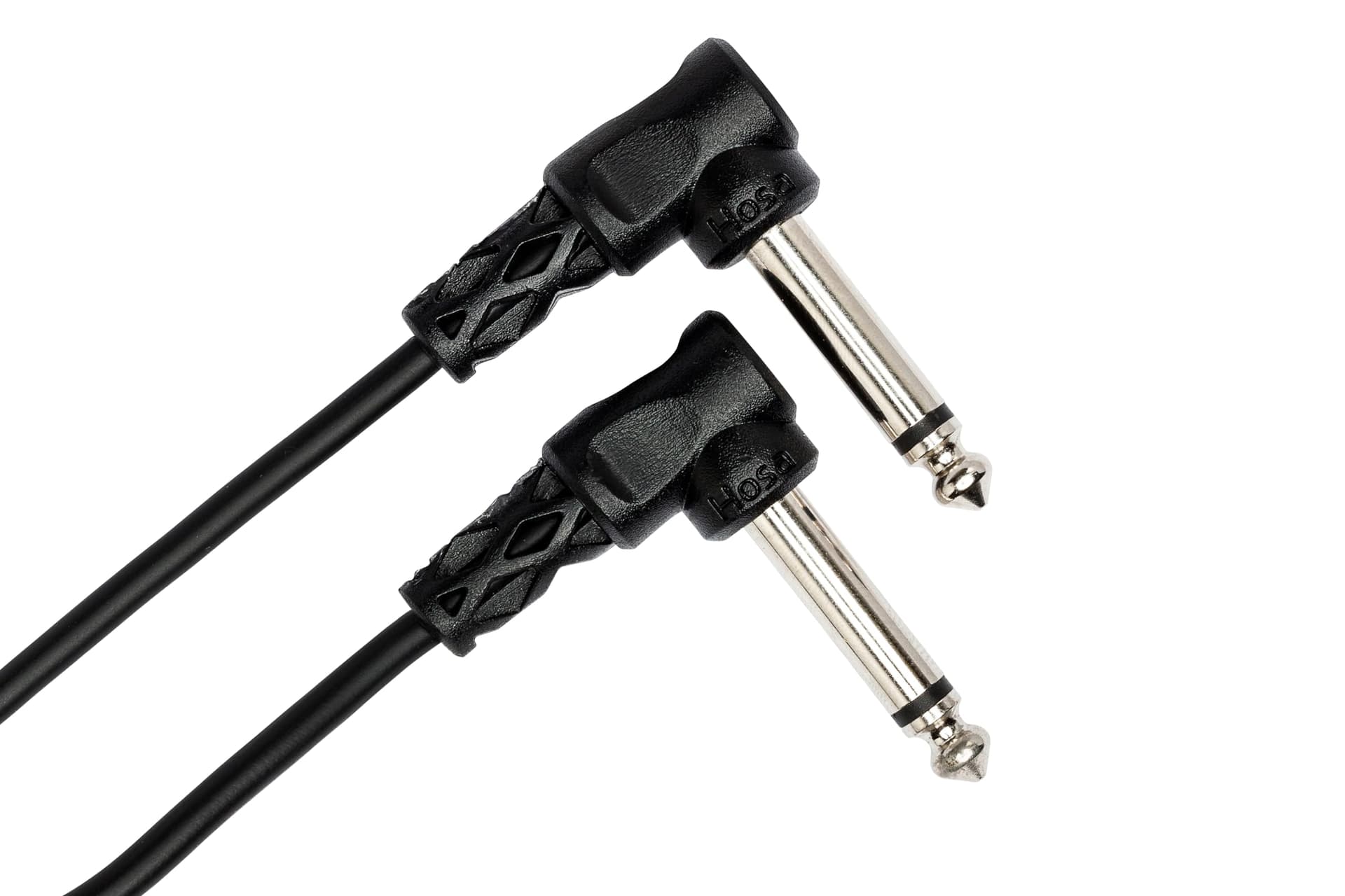 Hosa CFS-106 Molded Right-Angle Guitar Patch Cable, 6 Inches : Musical Instruments
