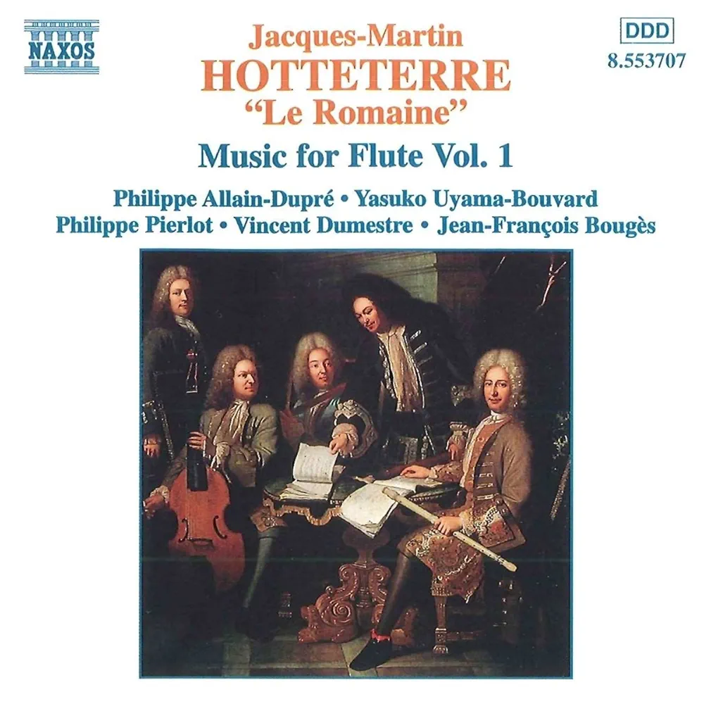 J. M. Hotteterre: Music for Flute, Vol. 1: CDs & Vinyl